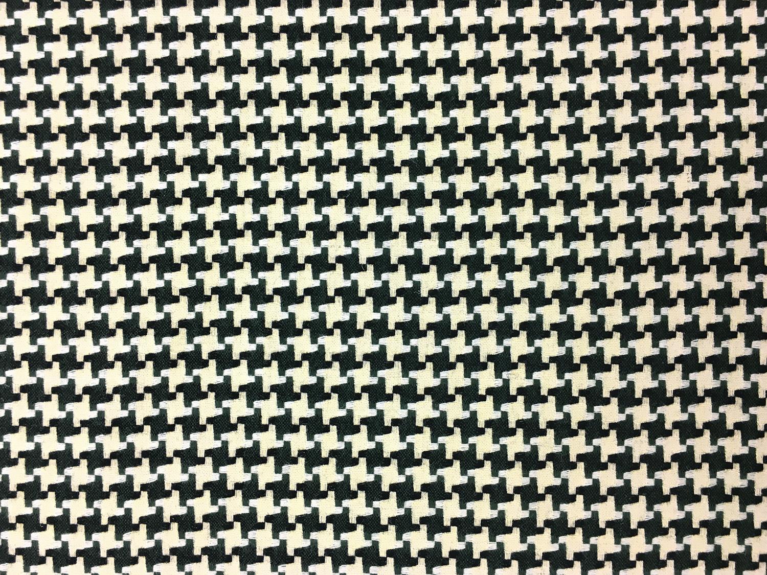 Italian Virgin Wool Novelty Houndstooth0