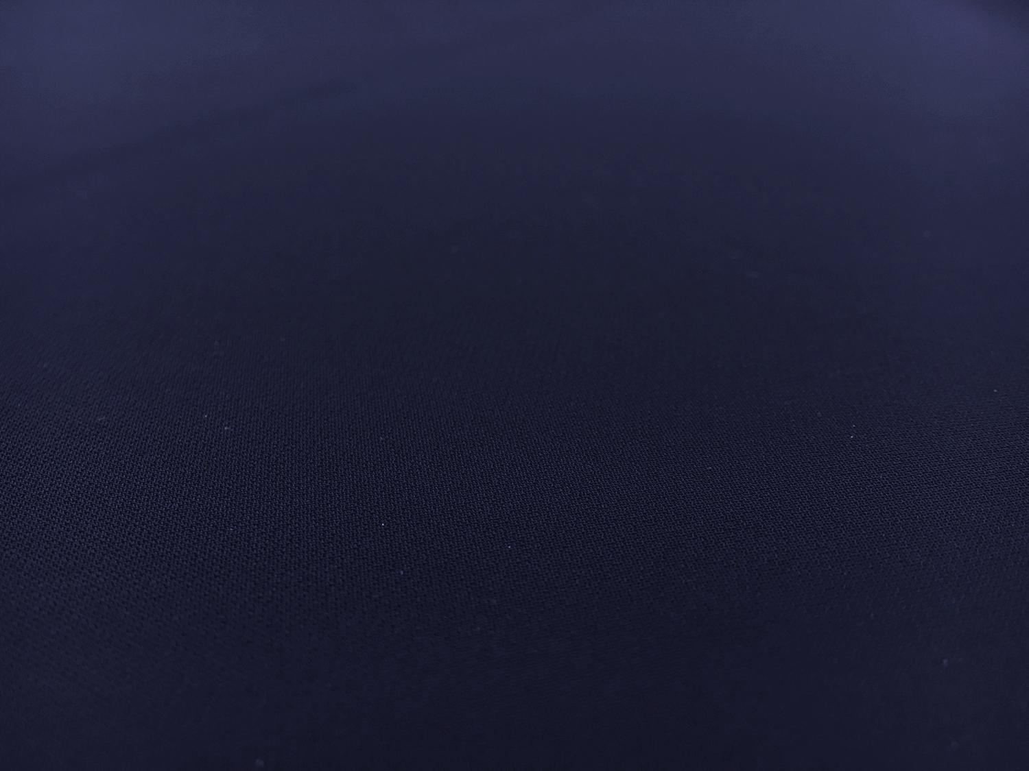 Silk and Viscose Blend Heavy Georgette in Navy1