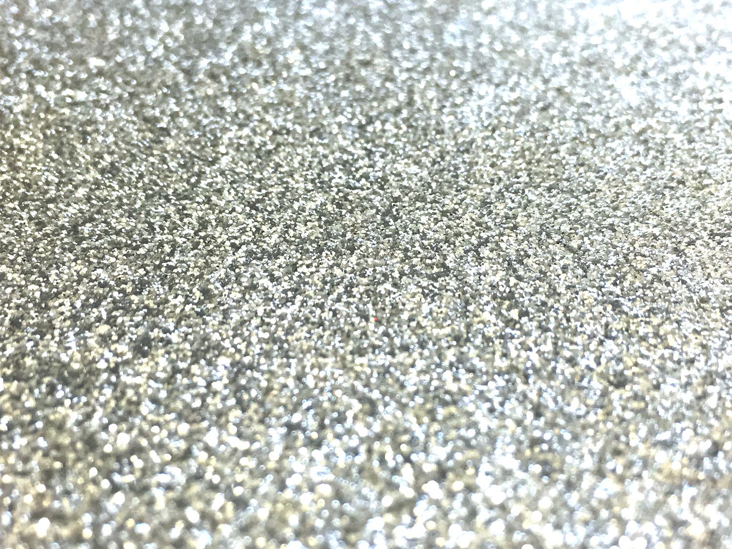 Heat Transfer Polyester Glitter Adhesive in Silver1