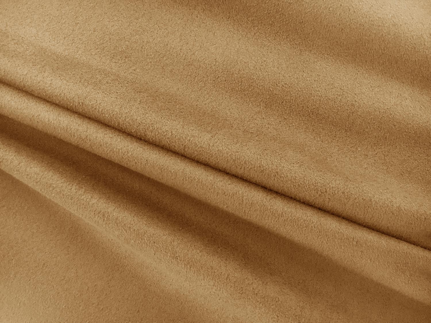 Stretch Suede with Scuba Backing in Camel0