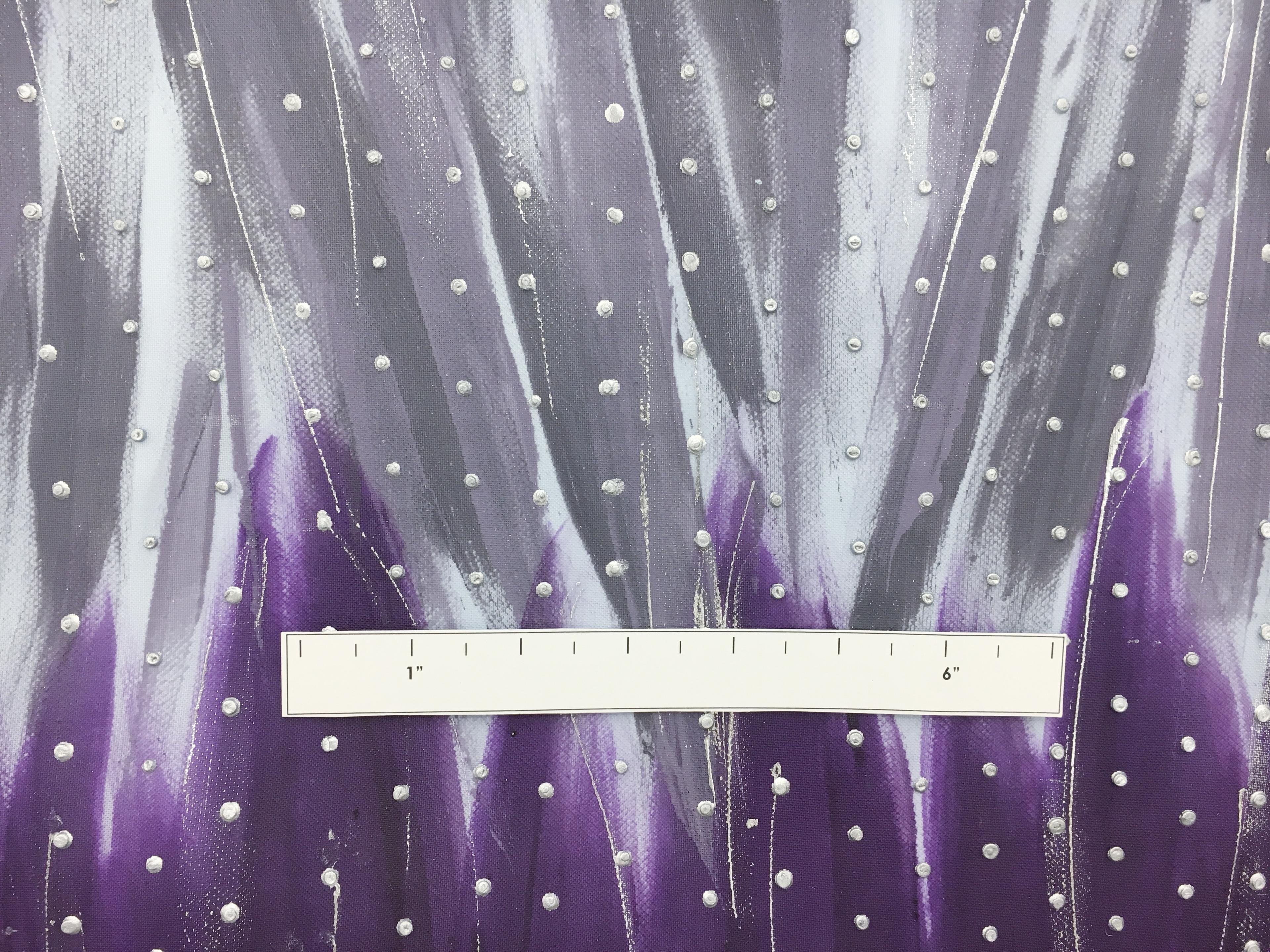 George Chakra Hand Painted Silk Gazar1