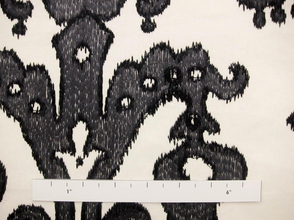 Embroidered Cotton Upholstery1