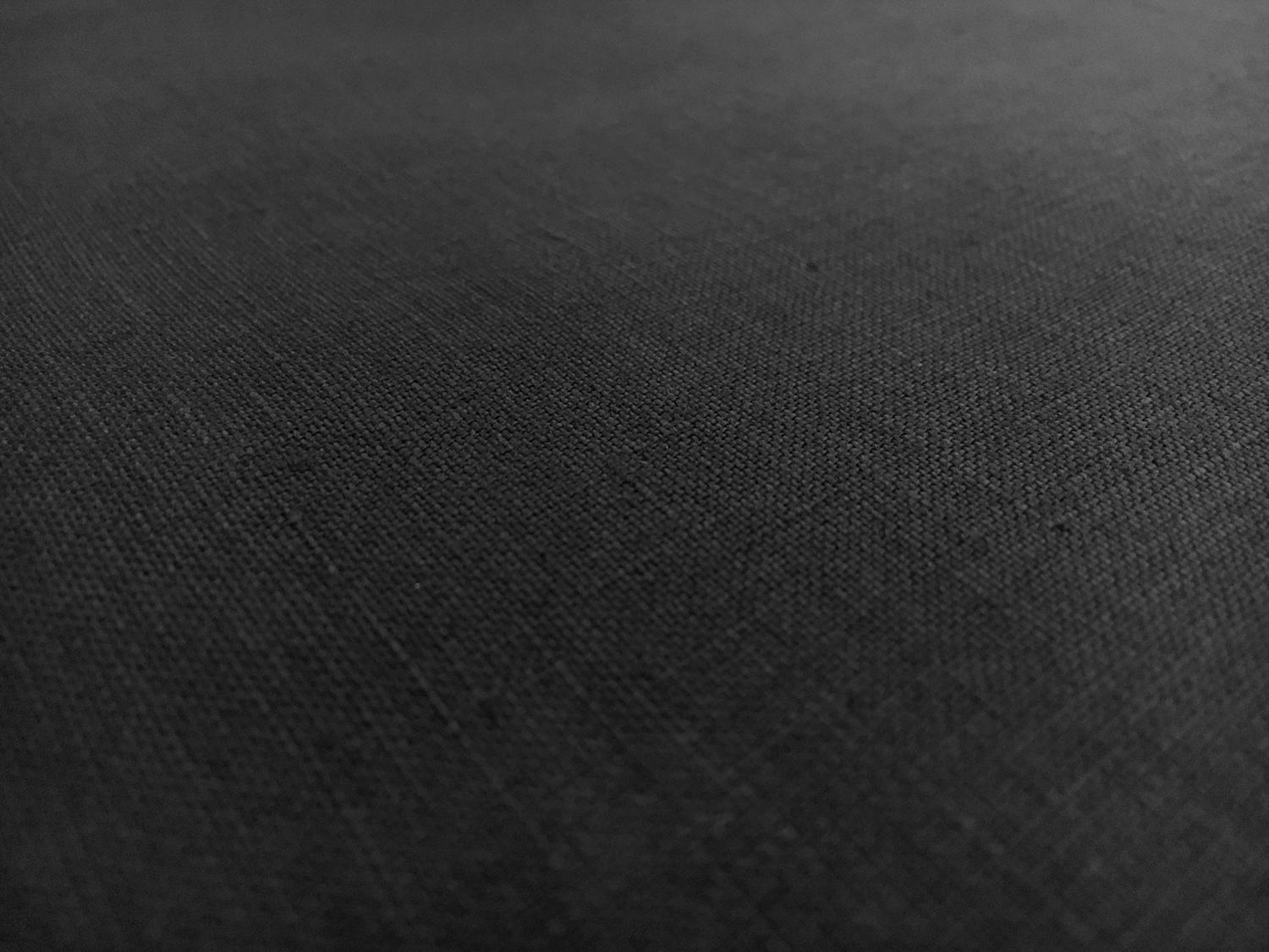 Soft Handkerchief Linen in Black0