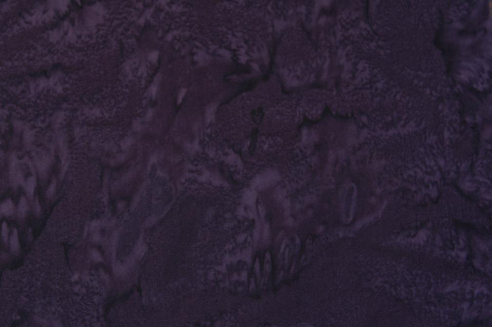 Cotton Batik in Eggplant0