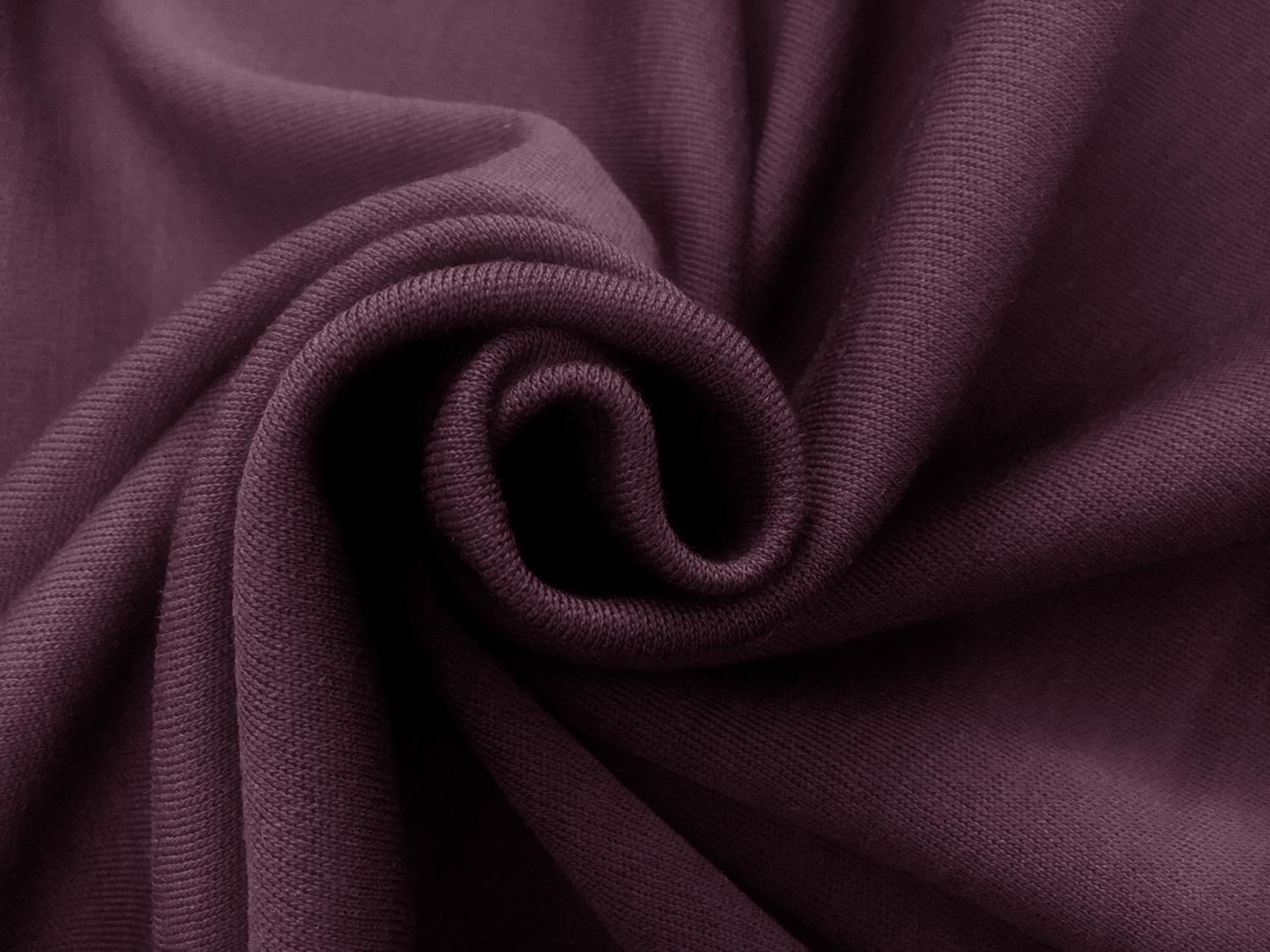 Austrian Virgin Wool Double Knit in Eggplant1