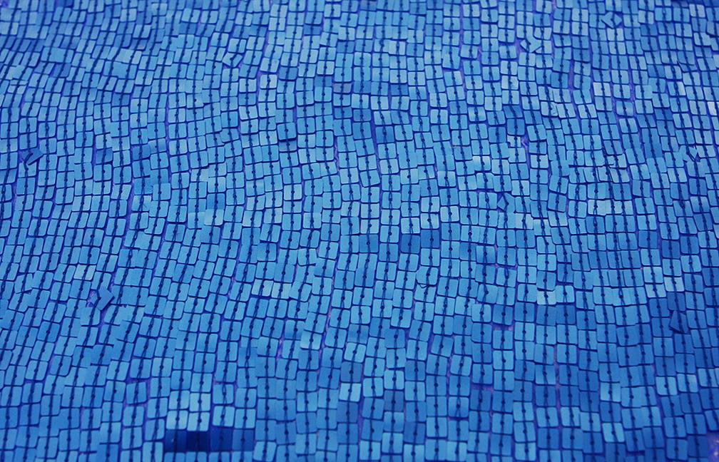 Sequins on Silk Chiffon0