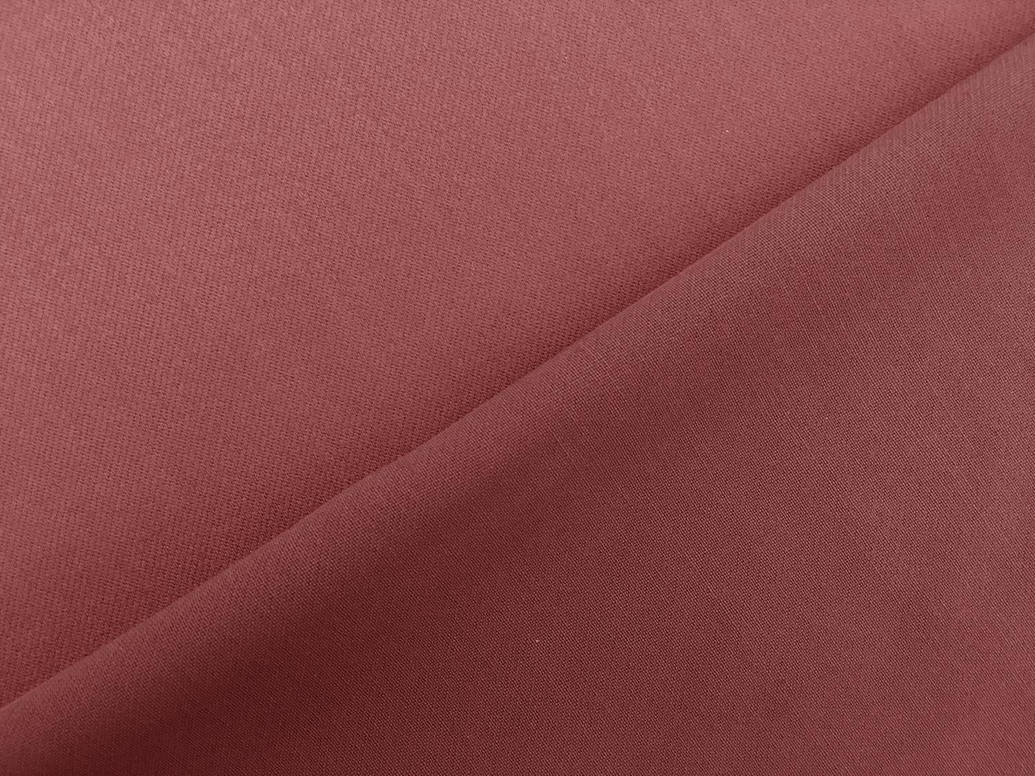 Italian Wool Satin Faille in Redwood0