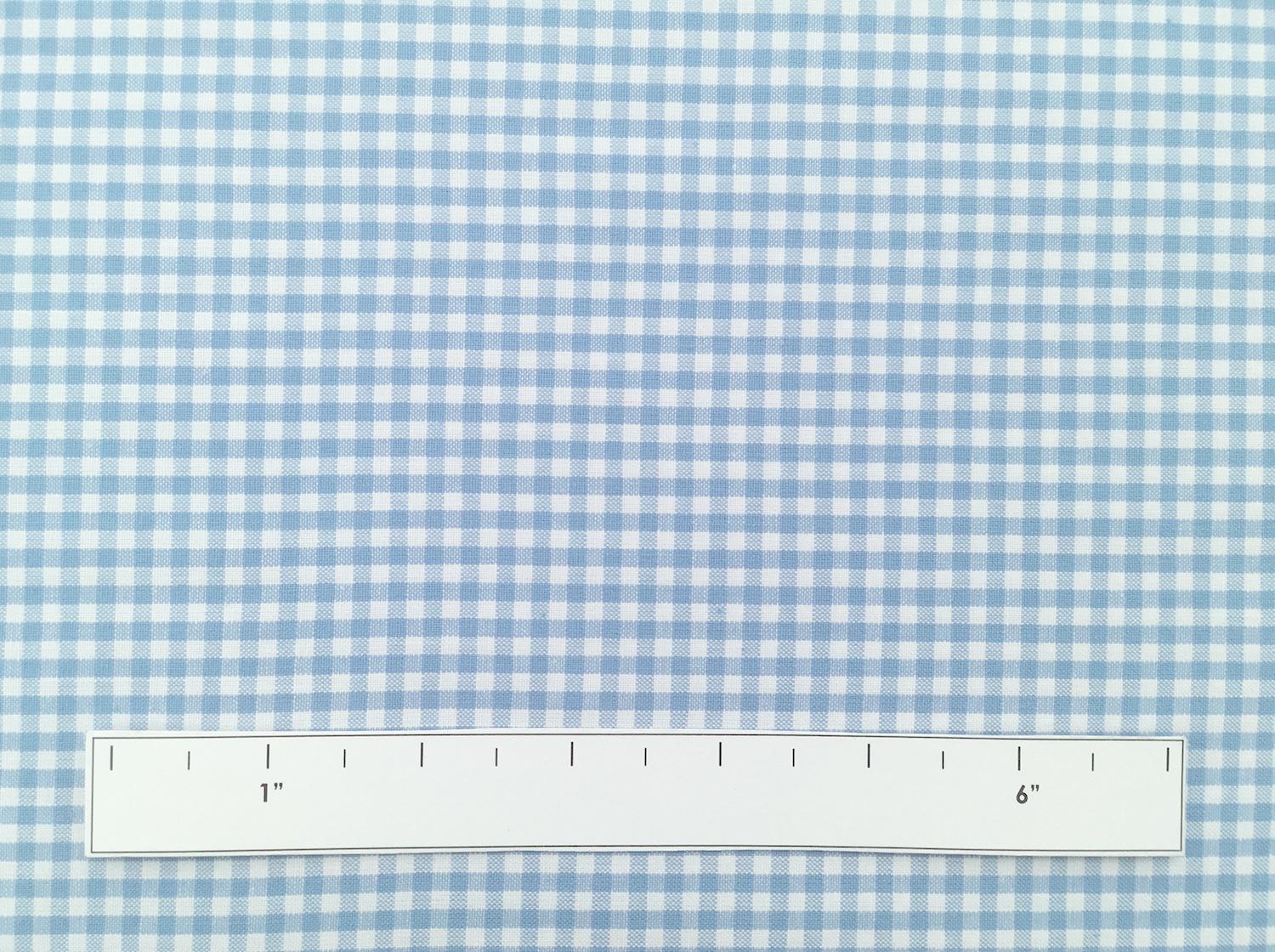 Carolina Cotton Gingham in Pond1