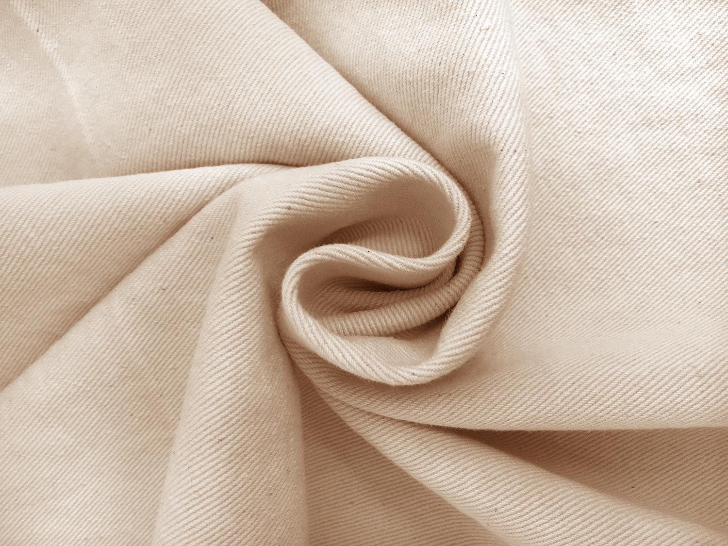 12oz Washed Cotton Denim in Natural2