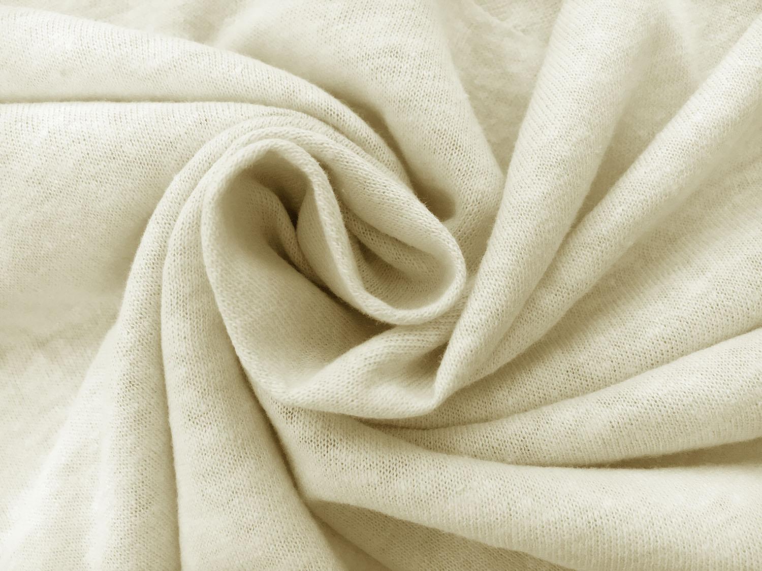 Hemp and Organic Cotton Jersey in Natural1