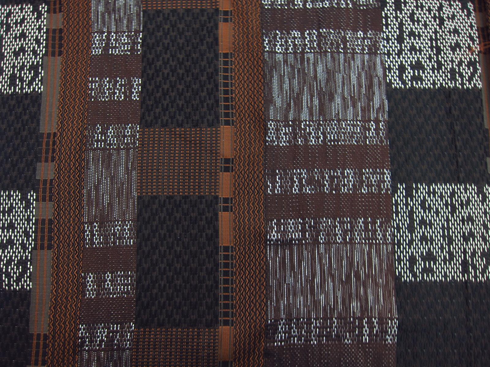 Cotton and Rayon Blend Novely Woven Patchwork1