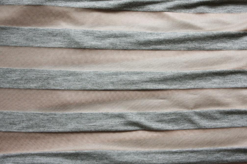 Modal Rayon Knit Sheer Stripe 0