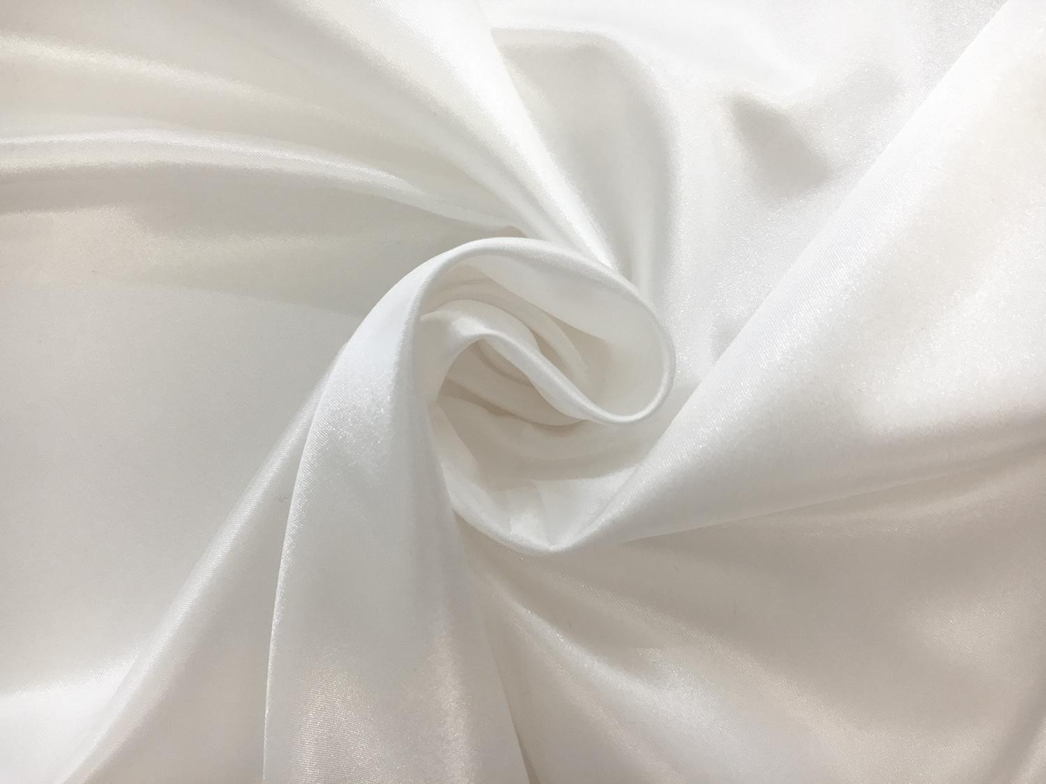 Tahari Stretch Polyester Charmeuse in White1