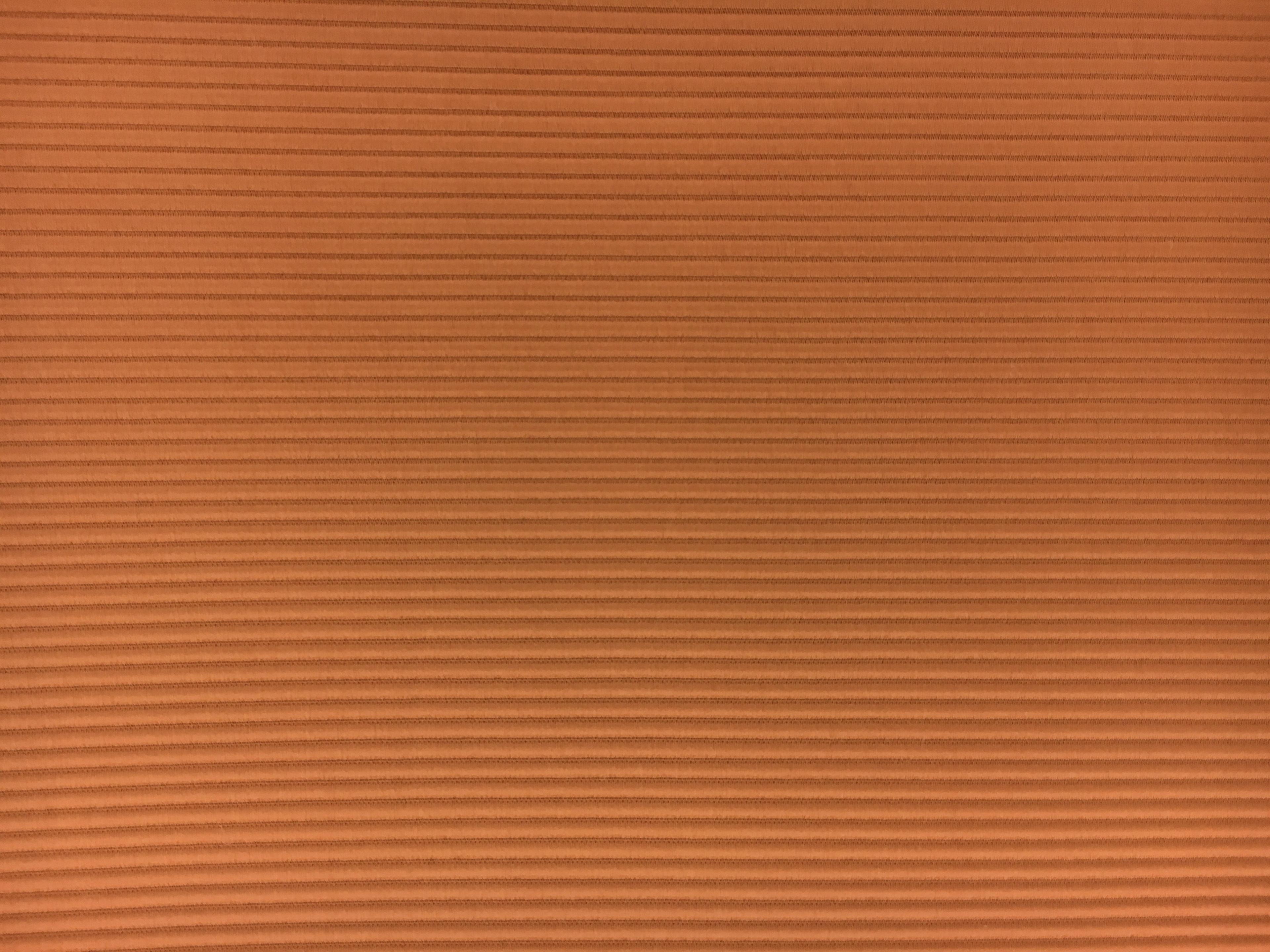 Italian Cotton and Acetate Ottoman in Minio0