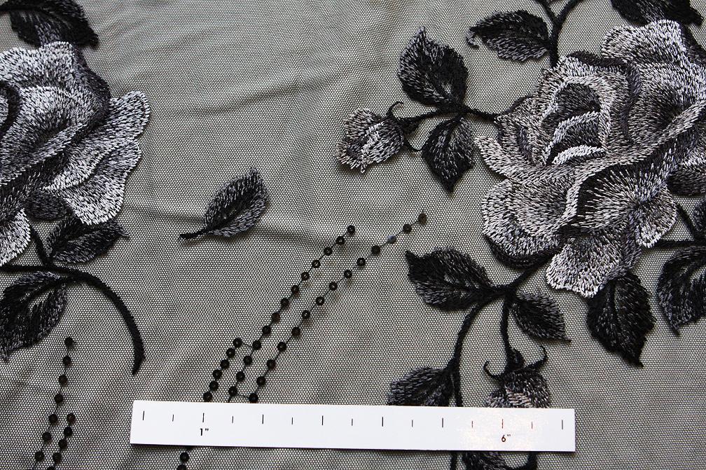 Embroidered Illusion with Sequins3