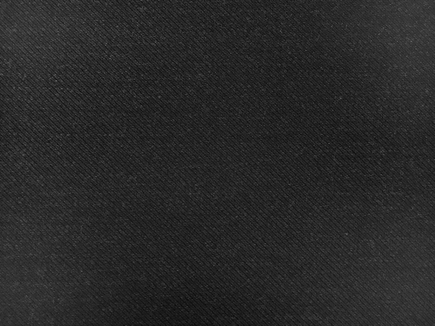 Italian Merino Wool Covert Twill in Charcoal0