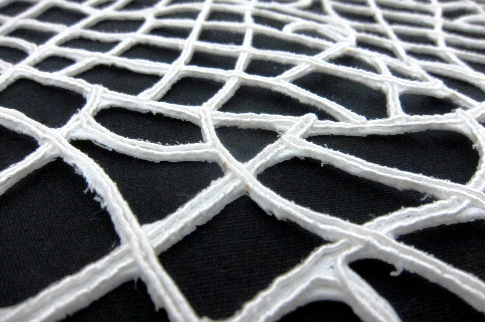 Corded Cut Satin in Ivory2