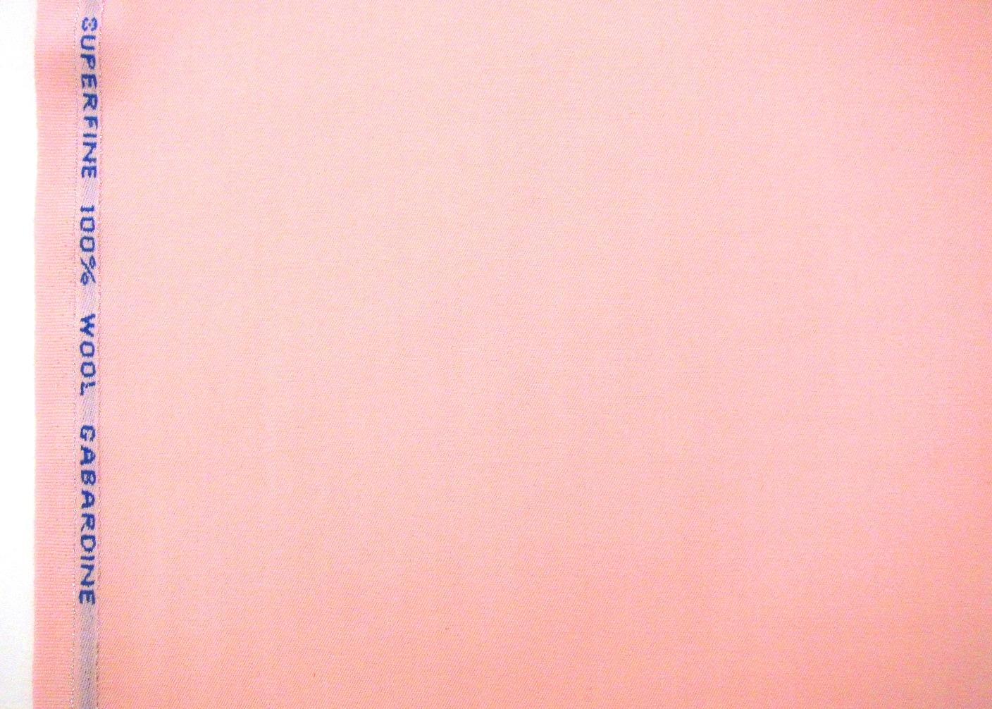 Wool Gabardine in Pink0