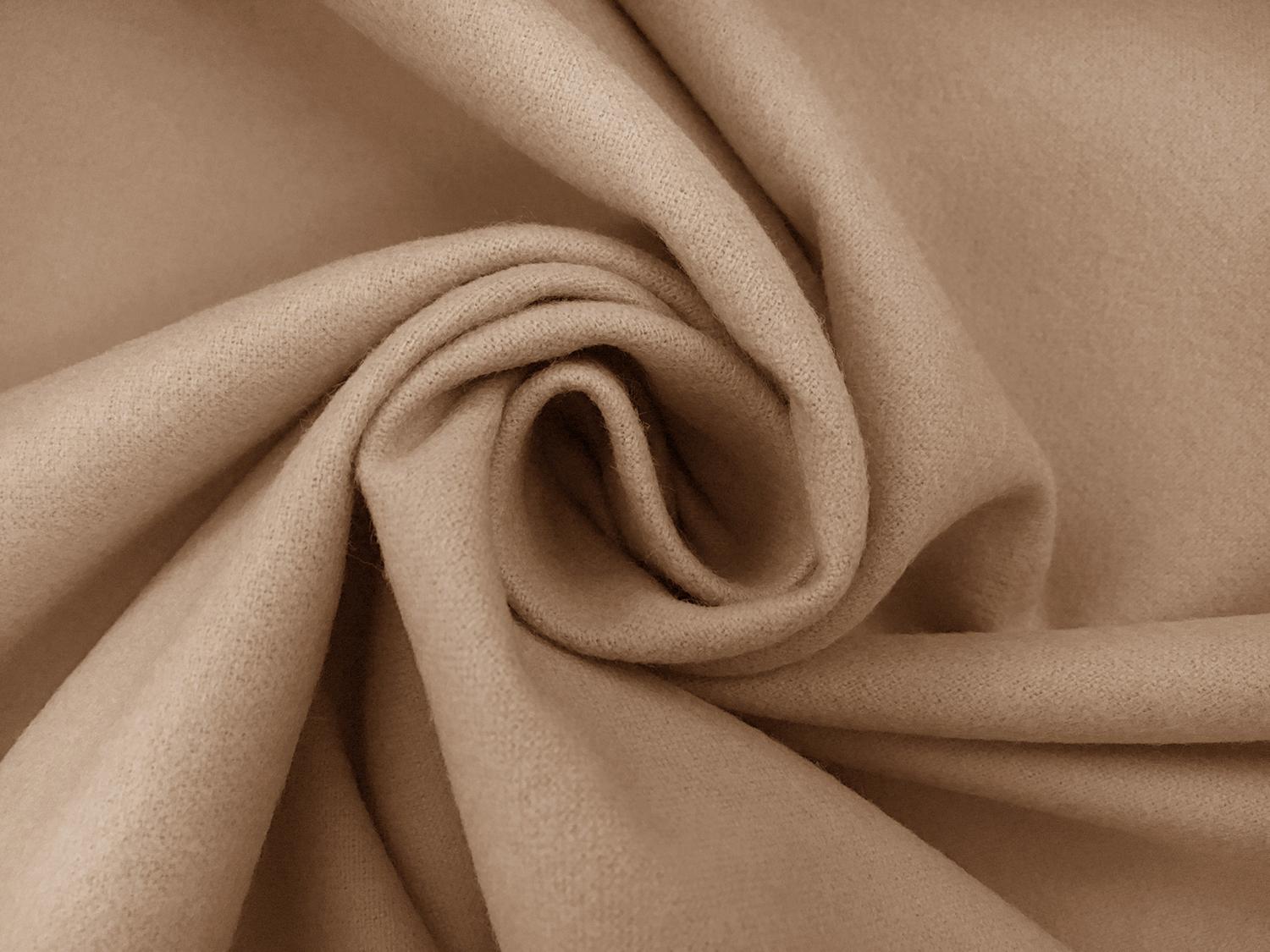 Cotton Flannel in Tan1