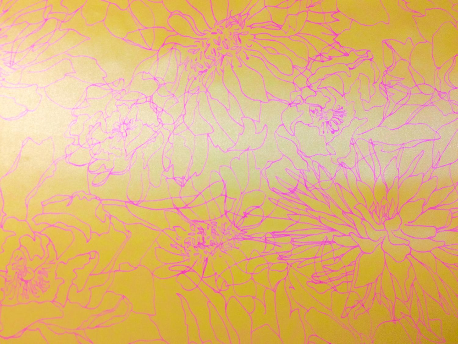 Printed Silk Charmeuse0