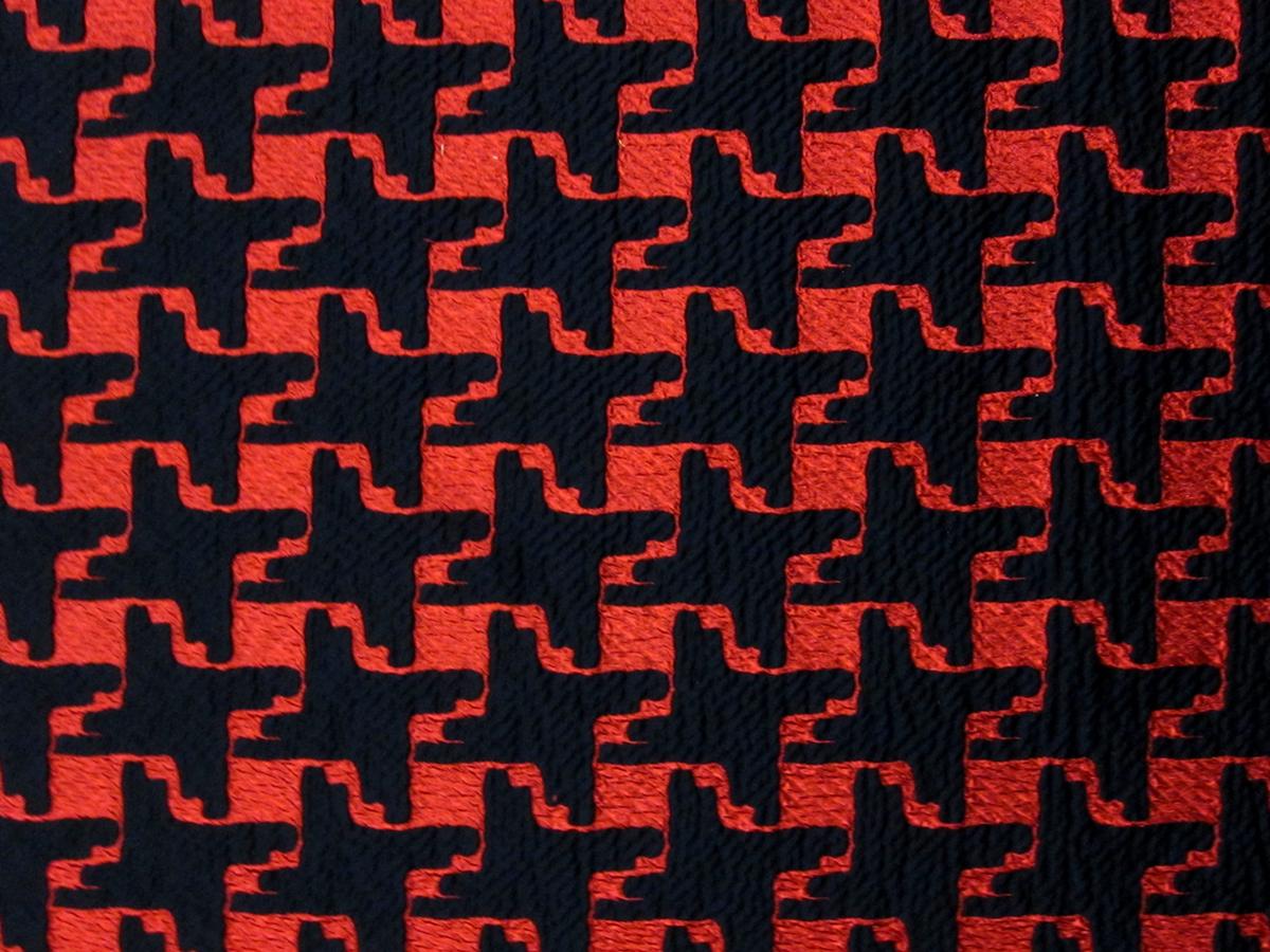 Houndstooth Cloqué0