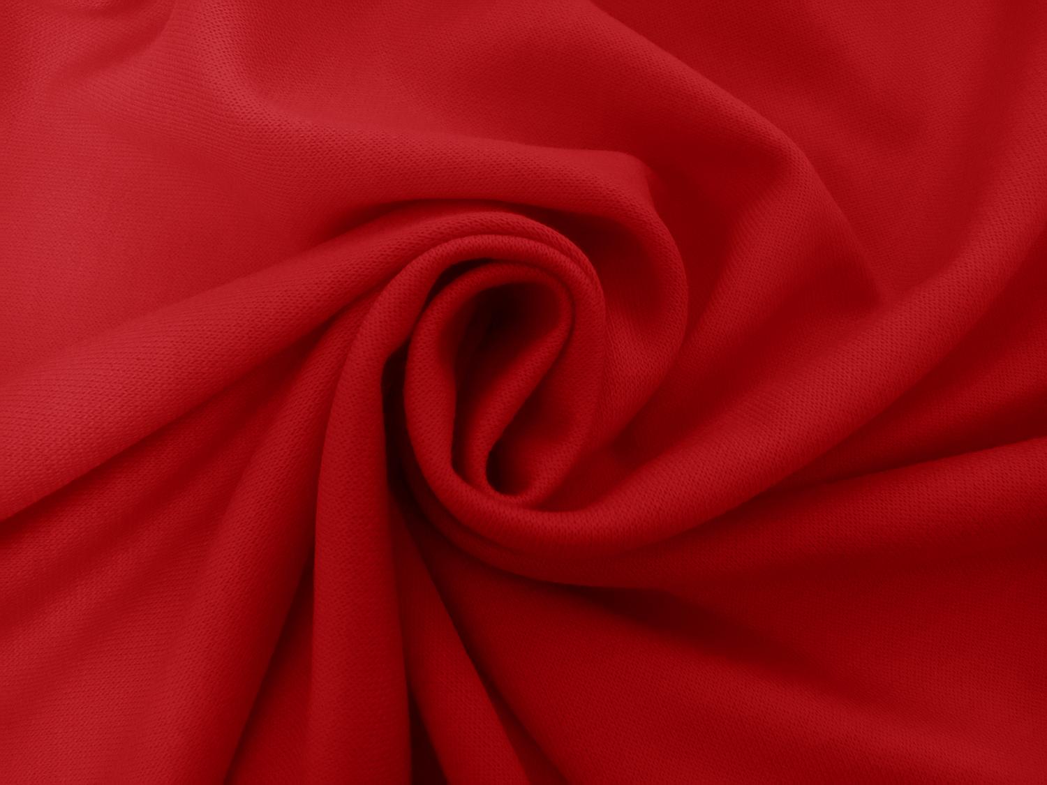 Wool and Angora Double Knit in Red1