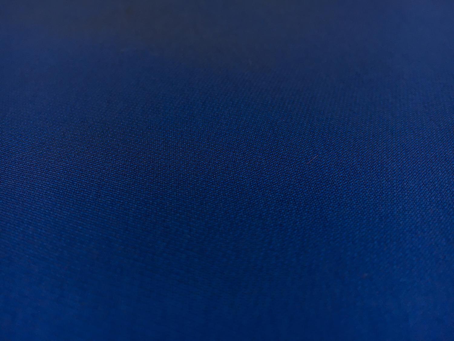 Silk and Polyester Zibeline in Cobalt1