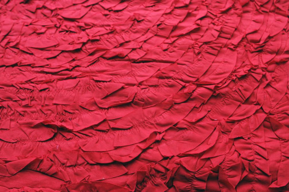 Cotton Lawn Novelty Ruffle0