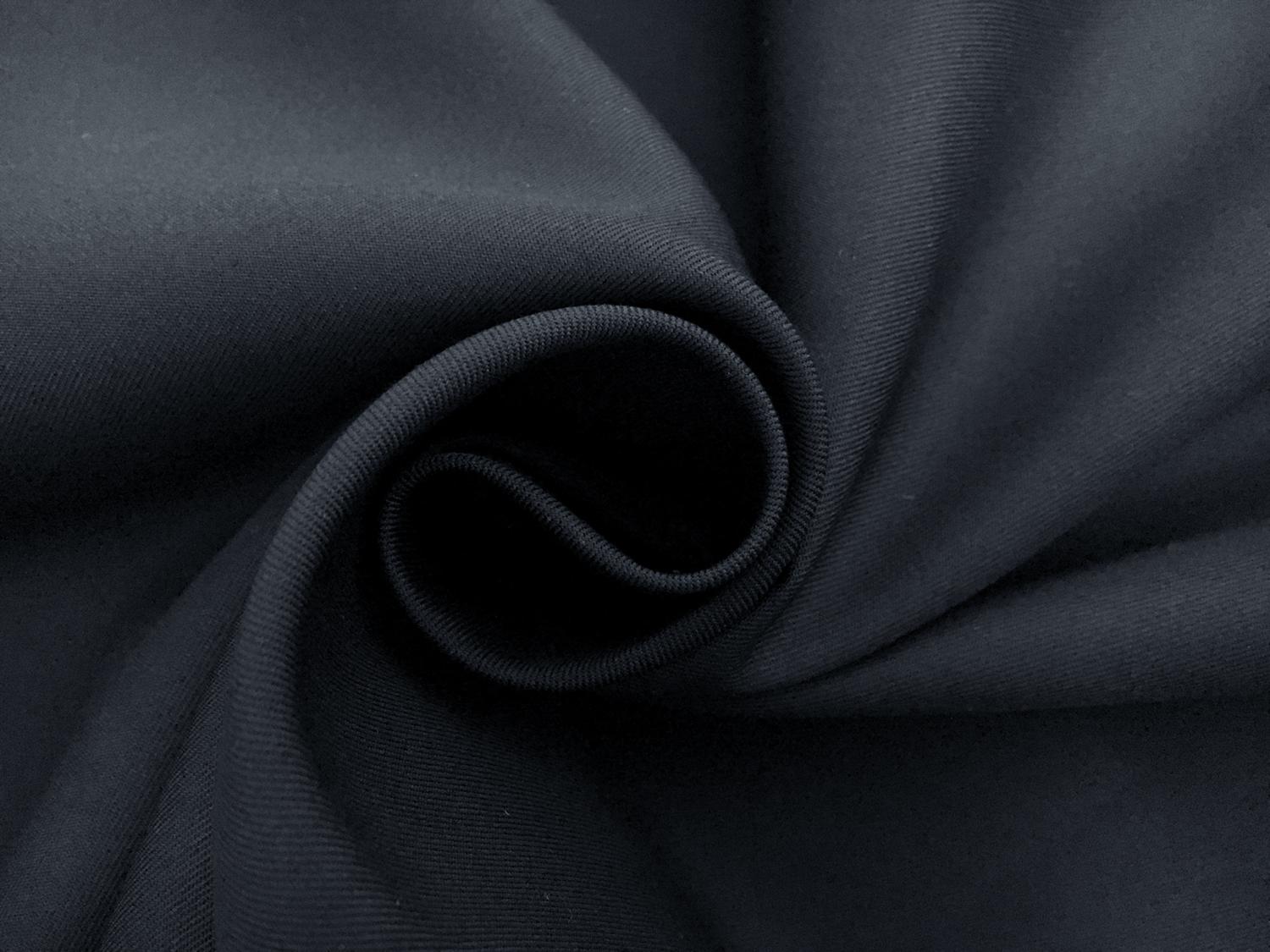 Japanese Fine Cotton Gabardine in Navy1