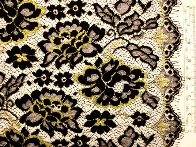 Metallic Chantilly Lace0