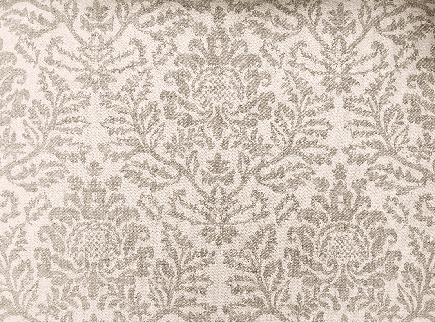 Doubleface Linen Upholstery Filigree Damask1