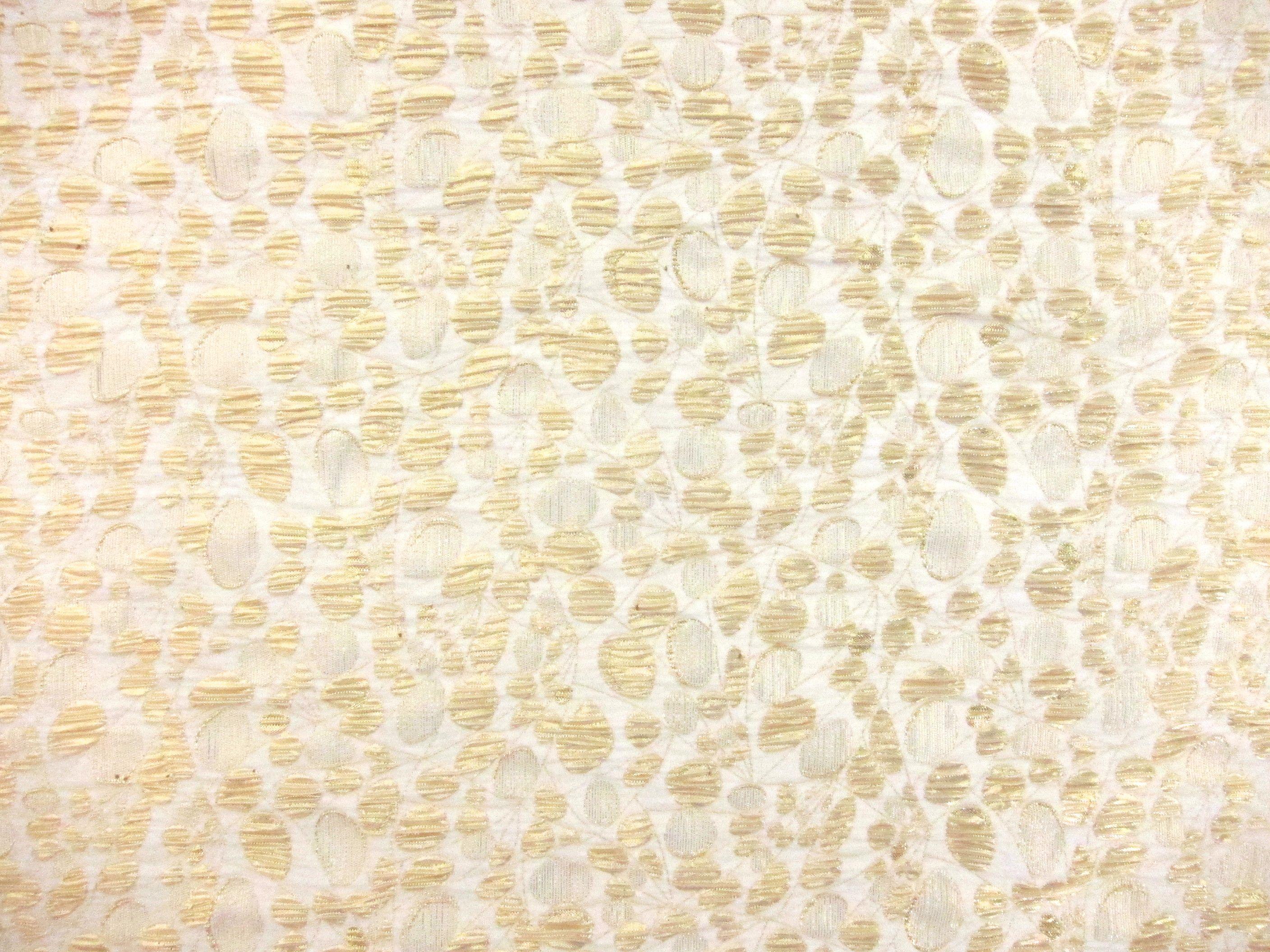 Stretch Metallic Cloqué0