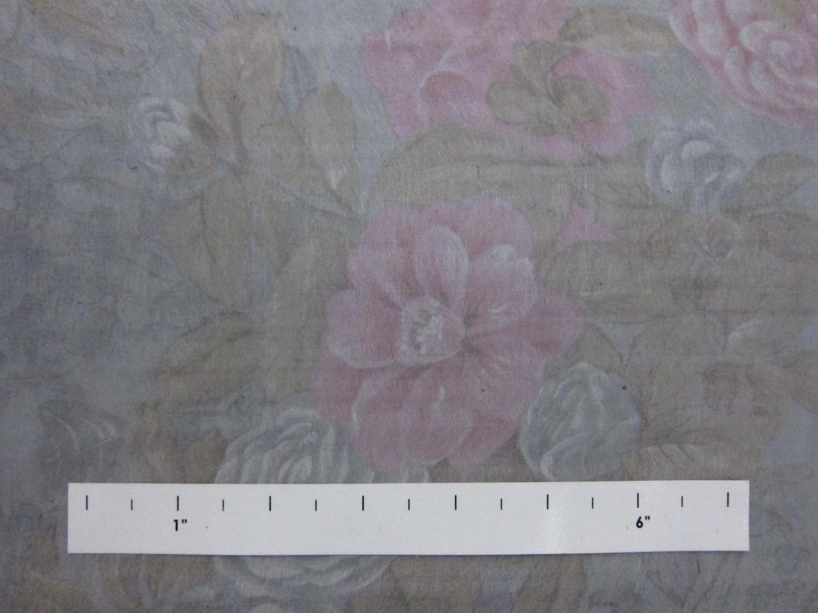 Iridescent Silk Chiffon Print0