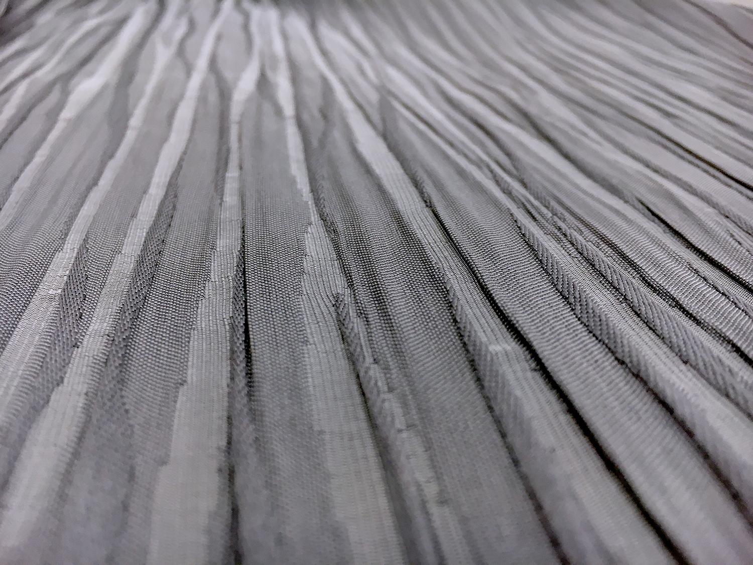 Wide Width Polyester Ripple Cloth in Iron0