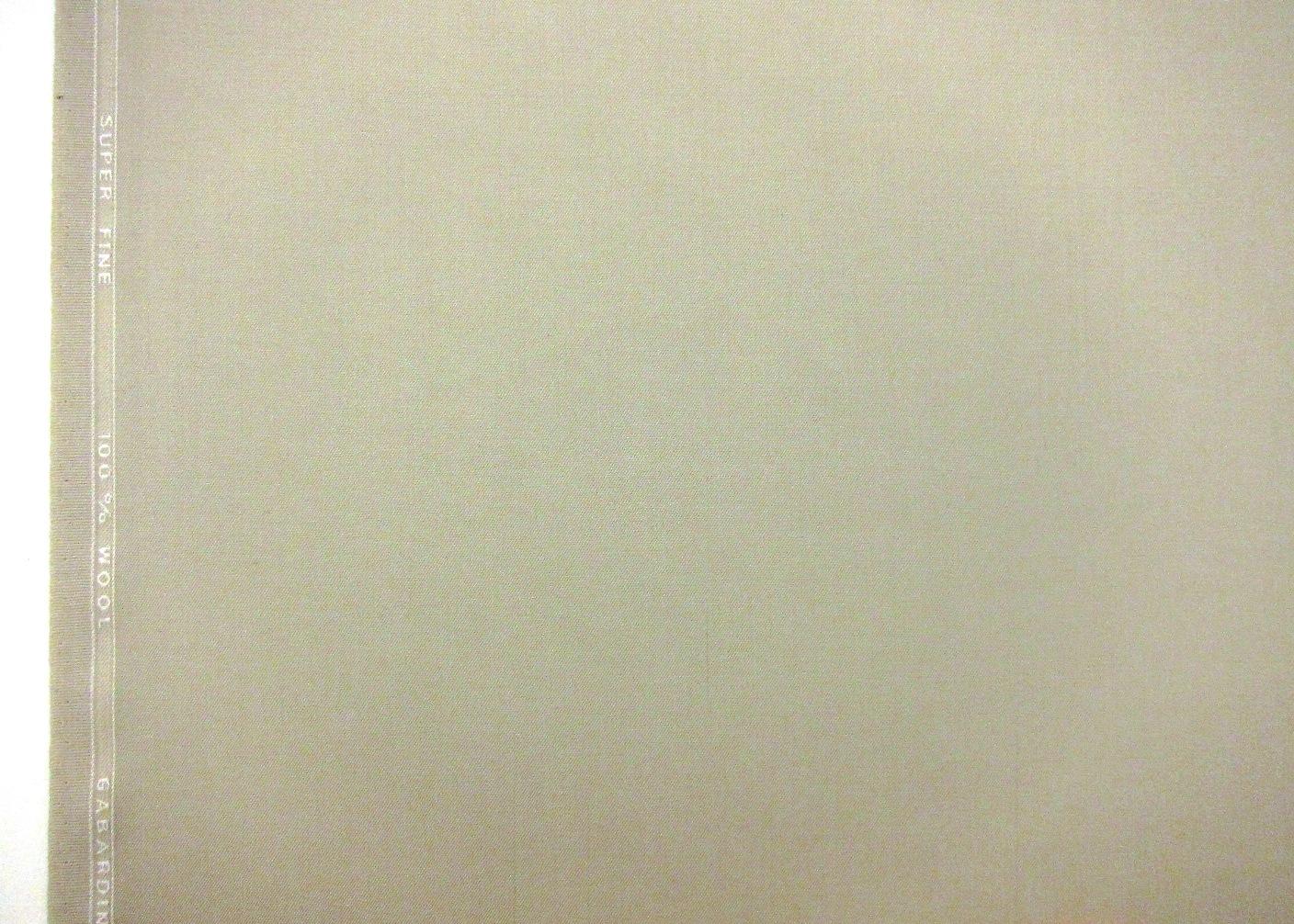 Wool Gabardine in Natural0