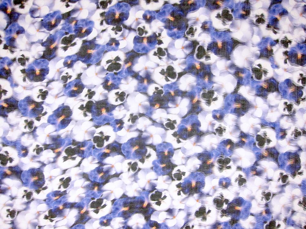 Printed Silk Gauze0