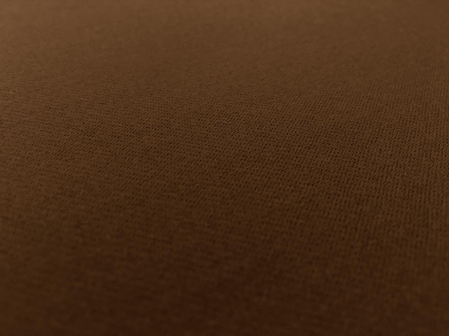 Italian Wool Satin Faille in Sepia3