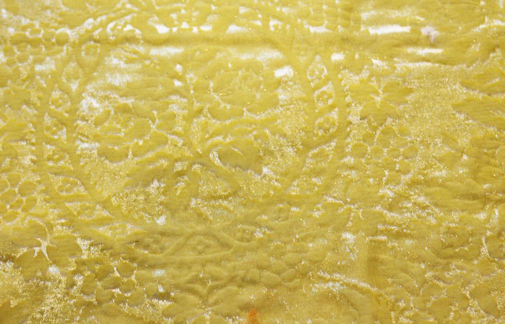Embossed Silk Lurex Panné Velvet0