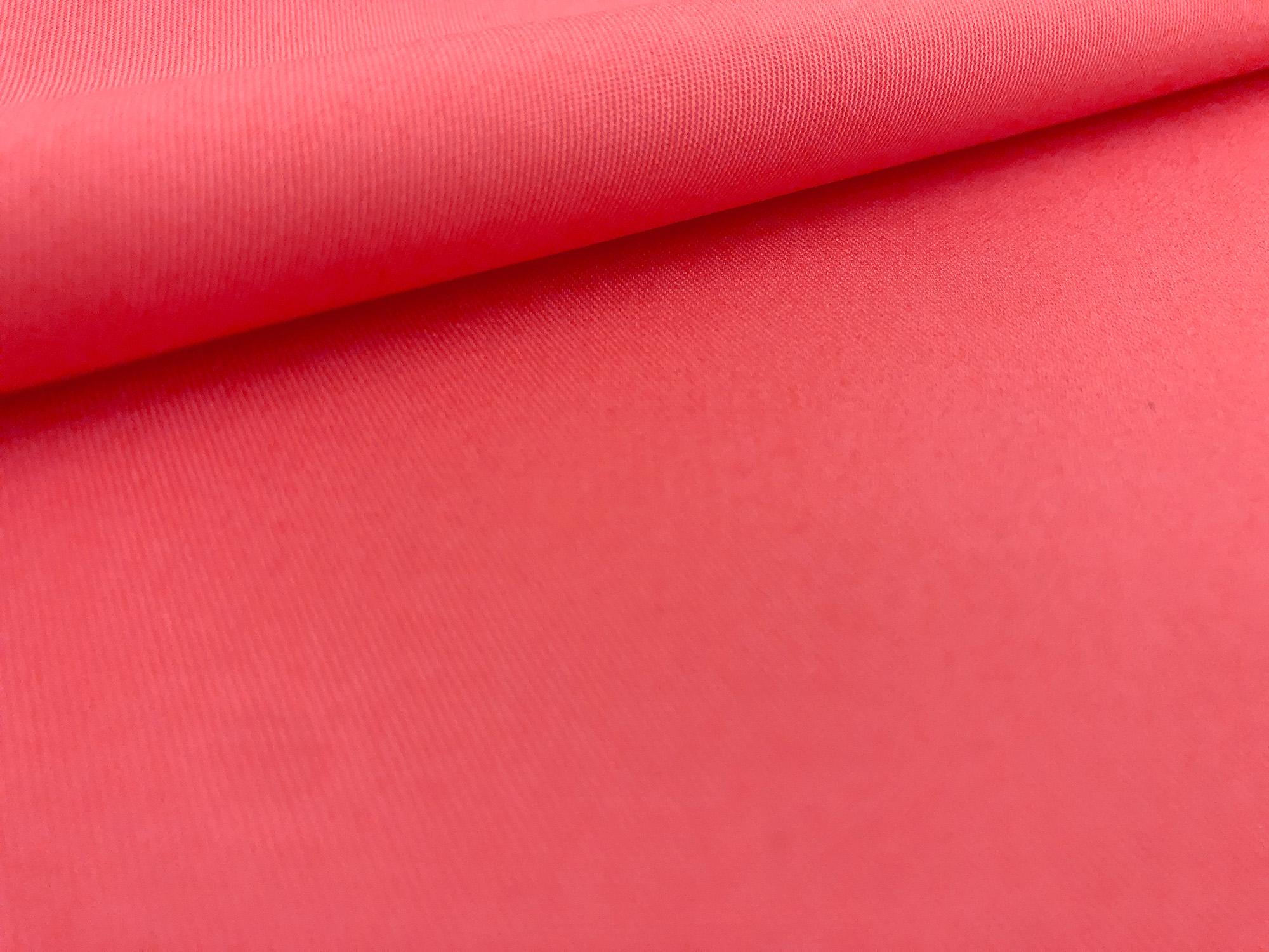 Combed Cotton Fineline Twill in Melon0