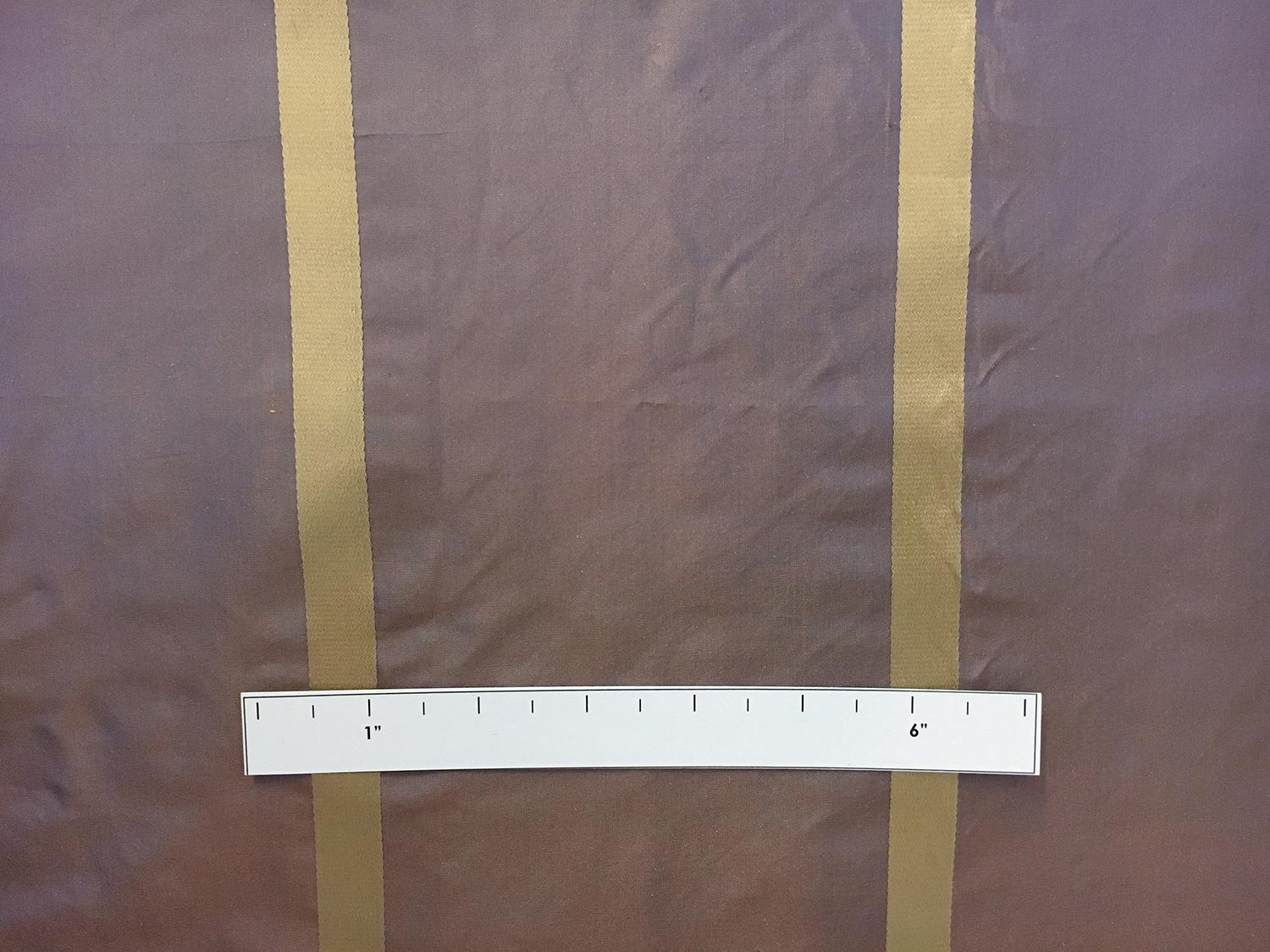 Iridescent Silk Taffeta with Satin Stripes2
