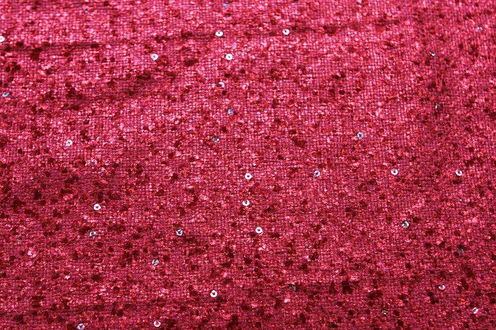 Sequined Novelty Tweed0