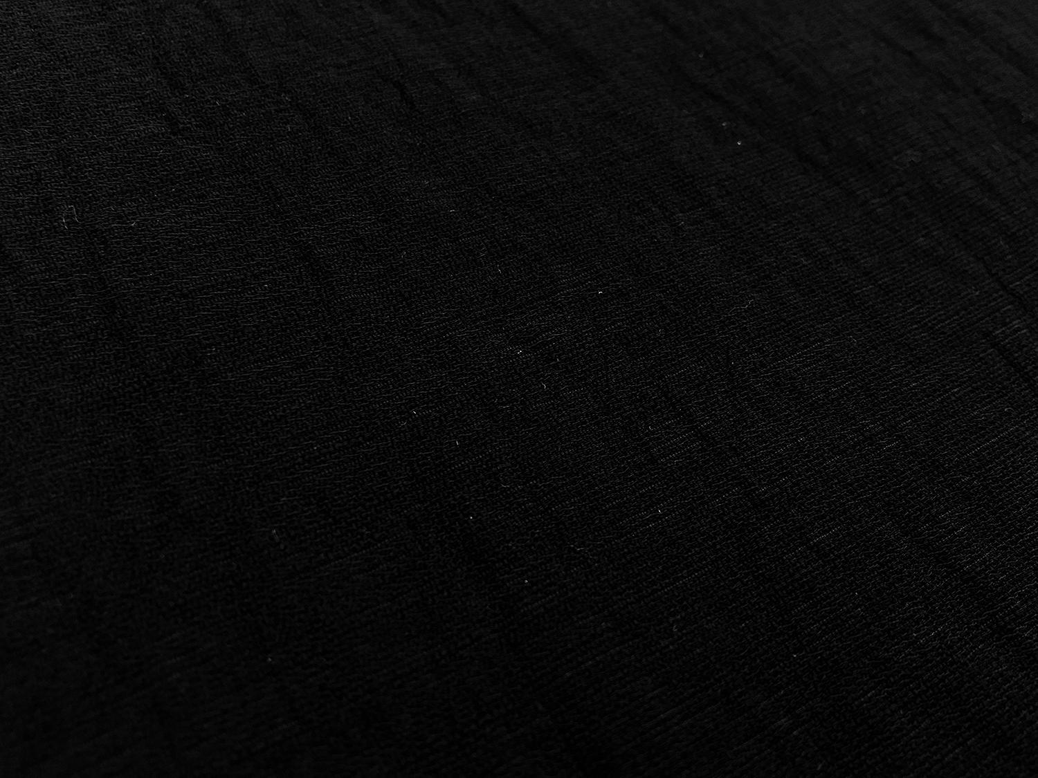 Rayon Nylon Crepe in Black 0