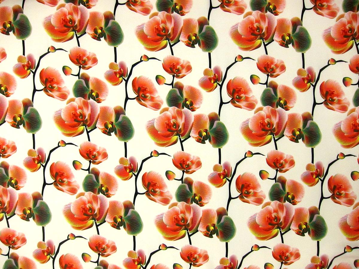 Printed 4Ply Silk Crepe0