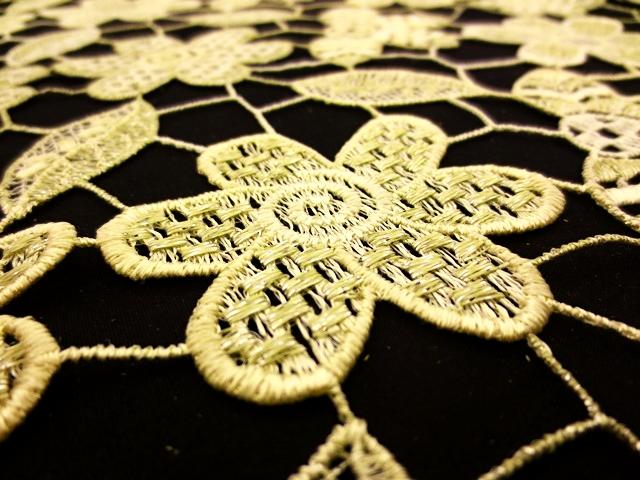 Metallic Guipure Lace2