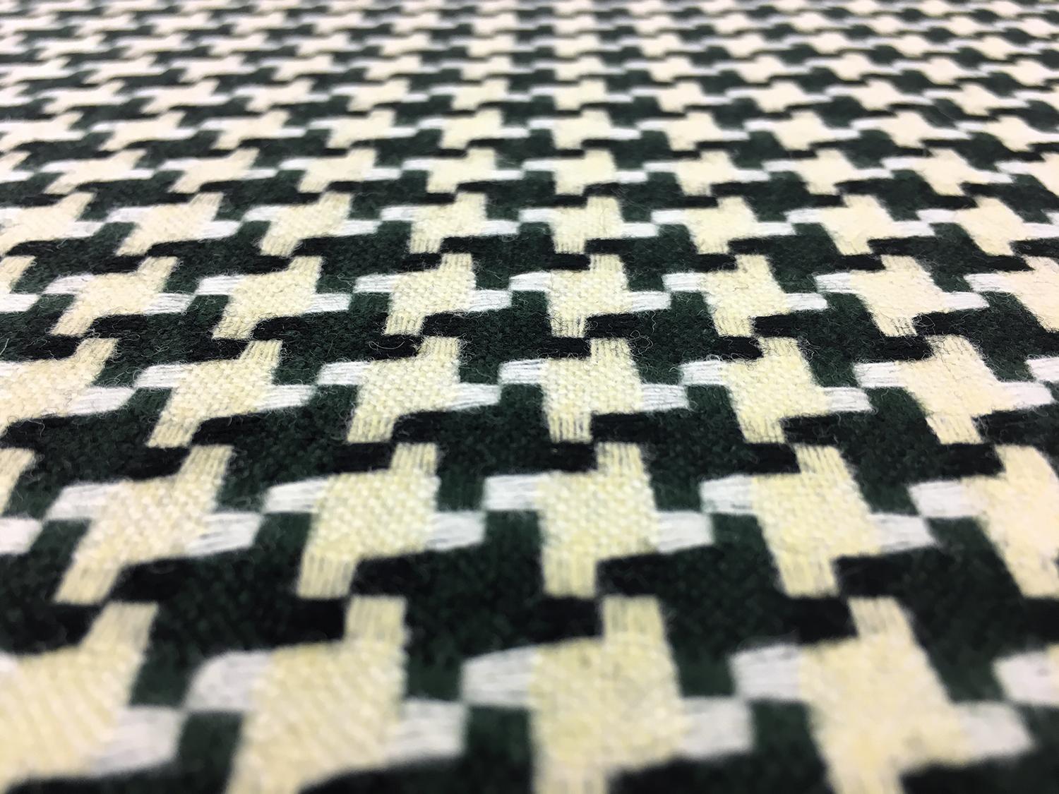 Italian Virgin Wool Novelty Houndstooth2