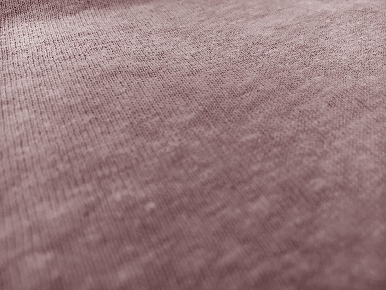 Hemp and Organic Cotton Jersey in Mauve0