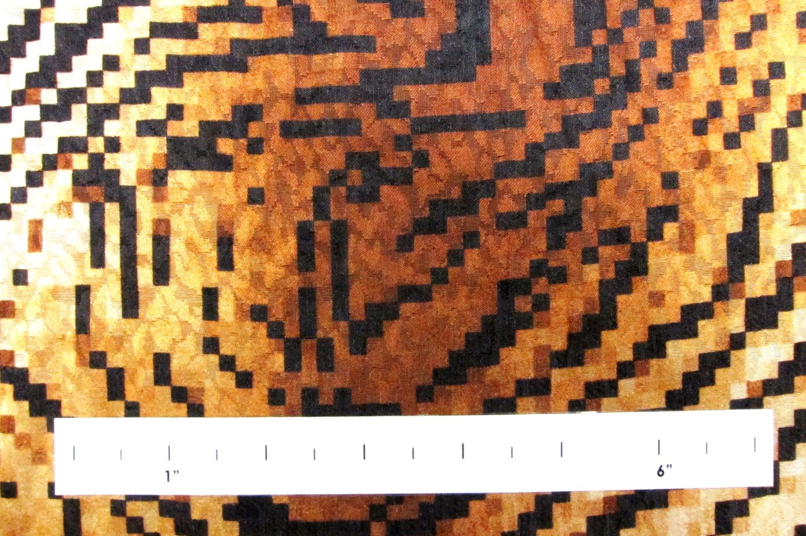 Printed Silk Jacquard1