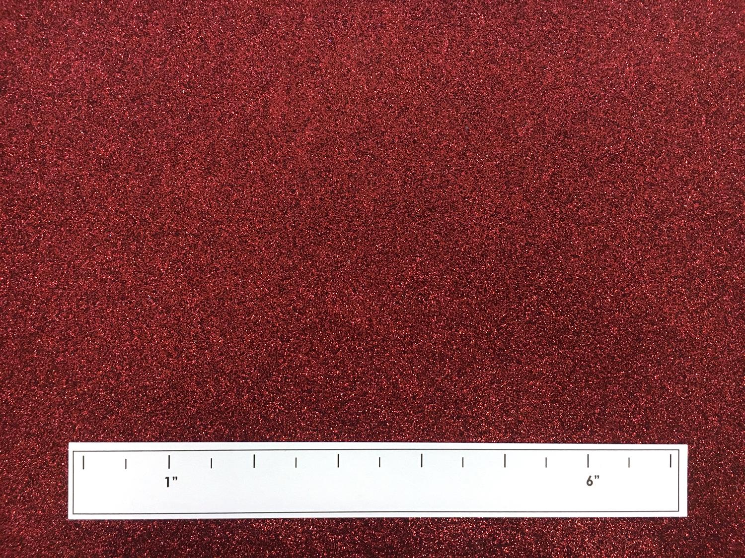 Heat Transfer Polyester Glitter Adhesive in Maroon2