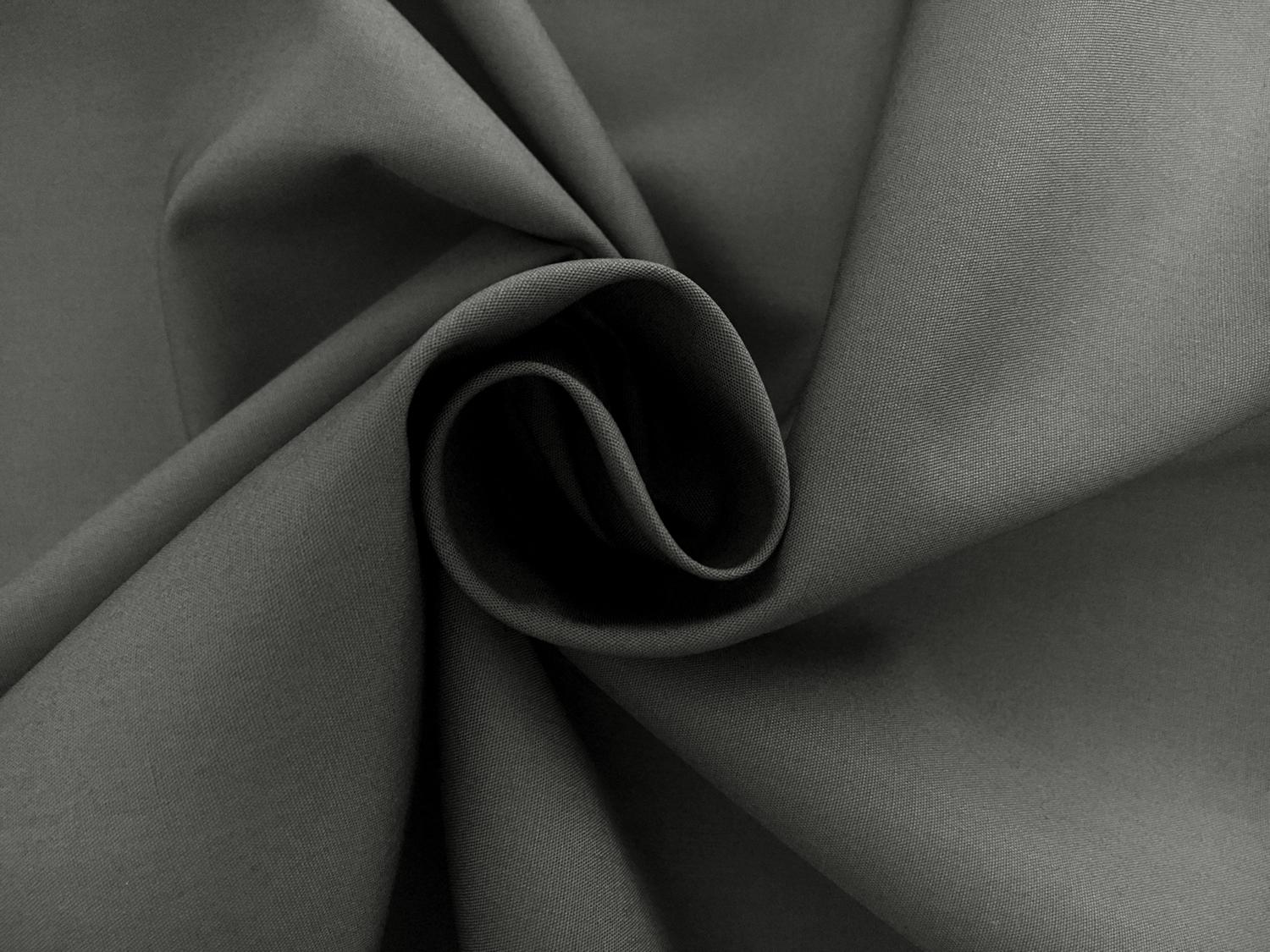 Cotton Poplin in Graphite1