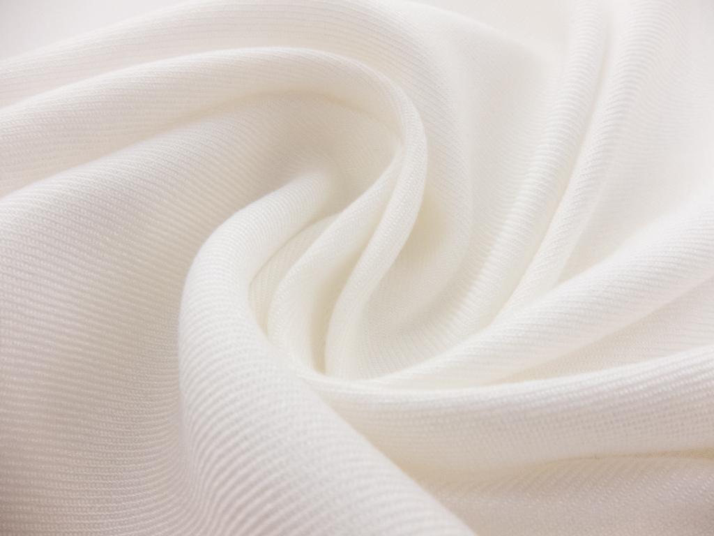 Viscose Twill in Off White1